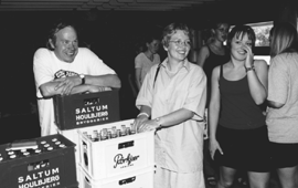 Folk der morer sig p handelsskolen