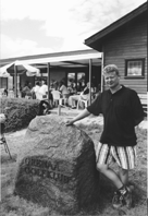Hans Elgaard foran 