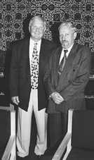 Her ses de to borgmestre, Gert Schou og Marek Rimer