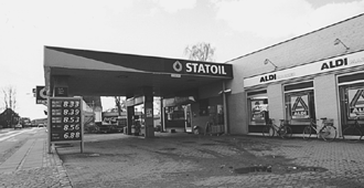 Statoil-tankstationen p Sndergade i Grenaa har pny vret udsat for rveri