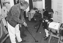 Foto taget i lbet af lrdagen p havnemessen (Golf)
