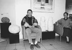 Stenskulptren Stig Mortensen, Balle, er manden bag rhus Amts kunstgave til rum Aktiv Center