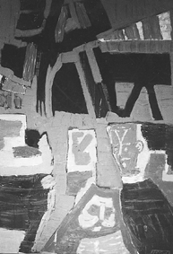 Den kendte danske kunstner Otto Lawaetz udstiller - mske - for sidste gang nogensinde i Kunstbygningen, Jernbanegade 15 i Ebeltoft. Her ses t af kunstnerens vrker