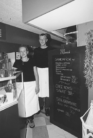 Tine Overgaard og Lars Hansen bnede i sidste uge frokost-cafen Caf Koks p adressen Lillegade 15 i Grenaa