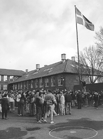 7 klasser p stre Skole i Grenaa er i indevrende uge fuldt beskftiget med at lave en avis