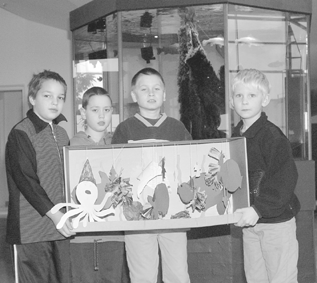 Skolefritidsordningen fra Mlleskolen ved ls er blandt de 830 brnehavebrn og SFO-brn i Grenaa, som har leveret julepynt til Kattegatcentret